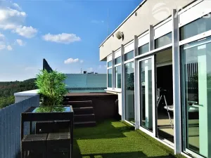 Pronájem atypického bytu, Brno, Majdalenky, 200 m2