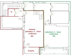 Prodej bytu 3+kk, Jílové u Prahy, 73 m2