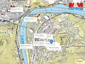 Pronájem bytu 1+1, Ústí nad Labem - Střekov, Žukovova, 35 m2