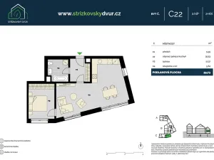 Prodej bytu 2+kk, Praha - Střížkov, Střížkovská, 60 m2