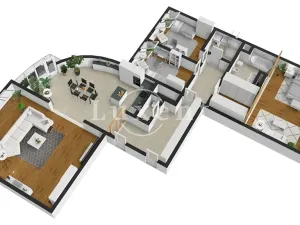 Prodej bytu 5+kk, Praha - Břevnov, Slavníkova, 294 m2