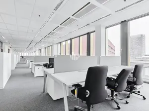 Pronájem kanceláře, Praha - Nusle, Pikrtova, 1489 m2