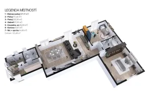 Prodej bytu 3+kk, Ostrava, Na Jánské, 113 m2