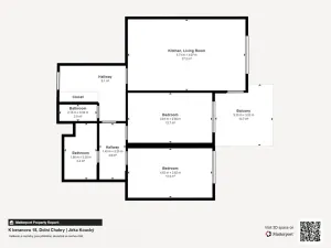 Pronájem bytu 3+kk, Praha - Dolní Chabry, K Beranovu, 85 m2