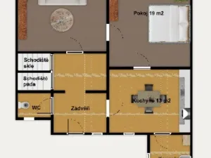 Prodej rodinného domu, Libice nad Cidlinou, Odřepeská, 67 m2