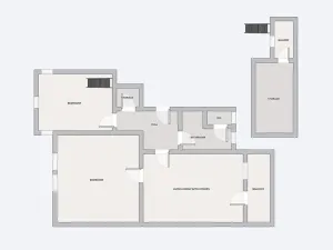 Pronájem bytu 3+kk, Hradec Králové, Gočárova třída, 81 m2