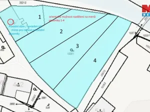 Prodej pozemku pro bydlení, Česká Třebová, Bezděkov, 4130 m2