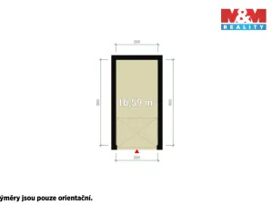 Prodej garáže, Plzeň - Skvrňany, 18 m2