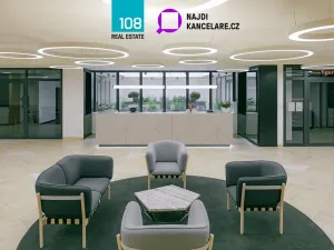 Pronájem kanceláře, Praha - Karlín, Sokolovská, 342 m2