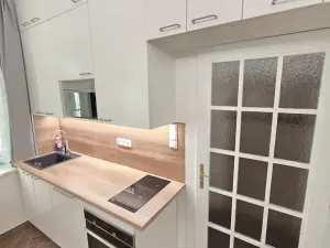 Pronájem bytu 1+kk, Praha - Holešovice, Františka Křížka, 26 m2