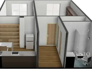 Pronájem bytu 2+1, Písek, Budějovická, 53 m2