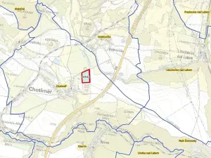 Prodej podílu sadu/vinice, Chotiměř, 4287 m2