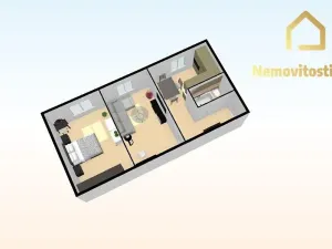 Pronájem bytu 2+1, Ostrava, Františka Hajdy, 52 m2