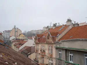 Pronájem bytu 1+kk, Praha - Vršovice, Krymská, 35 m2