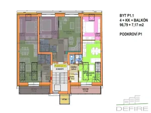 Prodej bytu 4+kk, Praha - Libeň, Světova, 104 m2