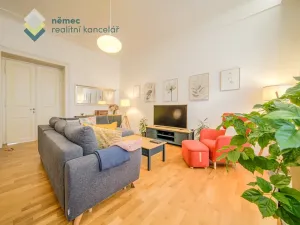 Pronájem bytu 3+1, Praha - Vinohrady, Záhřebská, 106 m2