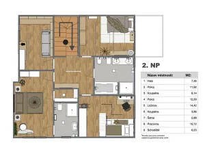 Pronájem rodinného domu, Praha - Březiněves, Skřivánčí, 157 m2