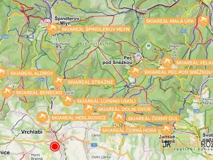 Pronájem bytu 3+1, Vrchlabí, Nerudova, 65 m2