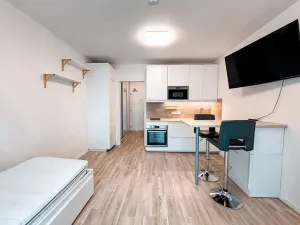 Pronájem bytu 1+kk, Praha - Libeň, Novovysočanská, 28 m2