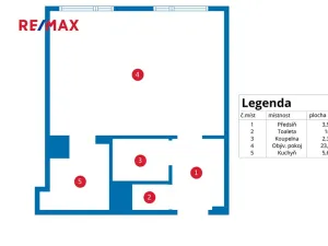 Prodej bytu 1+kk, Praha - Žižkov, Lukášova, 34 m2