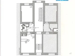 Pronájem bytu 2+kk, Praha - Vršovice, Holandská, 46 m2