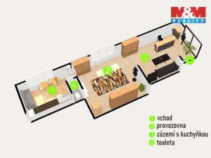 Pronájem obchodního prostoru, Havlíčkův Brod, Nádražní, 64 m2