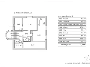 Prodej rodinného domu, Hranice, K Nádraží, 253 m2