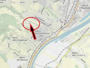 Prodej zahrady, Děčín, 849 m2