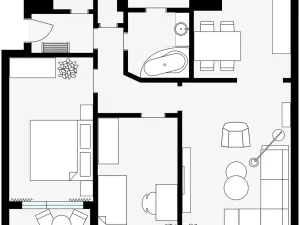 Prodej bytu 3+1, Praha - Petrovice, Rezlerova, 69 m2