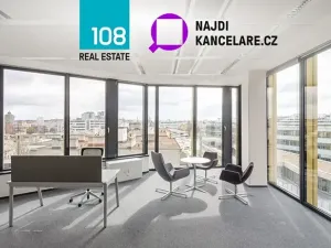 Pronájem kanceláře, Praha - Nusle, Pikrtova, 351 m2