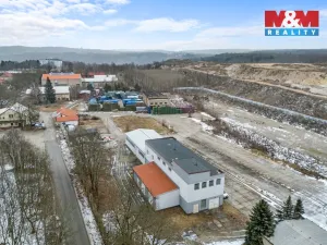 Pronájem výrobních prostor, Libušín, Důl Max, 768 m2