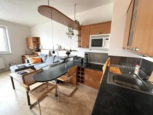 Pronájem bytu 1+kk, Brno - Žebětín, Keřová, 32 m2