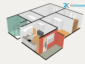 Pronájem bytu 3+1, Ostrava, Gen. Píky, 65 m2