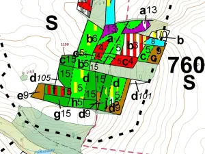 Dražba lesa, Hradiště, 1116 m2