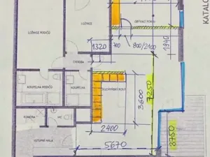 Pronájem bytu 4+kk, Praha - Karlín, Rohanské nábřeží, 137 m2