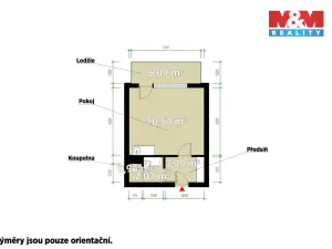 Prodej bytu 1+kk, Plzeň - Bolevec, Nýřanská, 27 m2