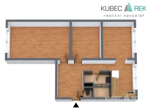 Prodej bytu 3+1, Pelhřimov, Pražská, 64 m2