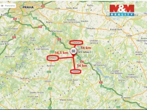 Pronájem kanceláře, Divišov, Horní náměstí, 83 m2