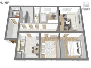 Prodej rodinného domu, Troubsko, Zahradní, 185 m2