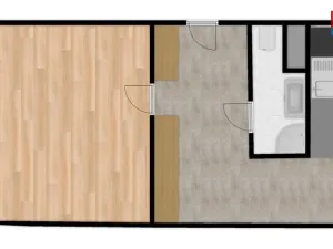 Pronájem bytu 1+1, Most, Zdeňka Fibicha, 36 m2