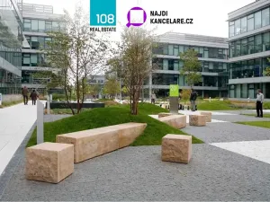 Pronájem kanceláře, Praha - Chodov, V parku, 1073 m2