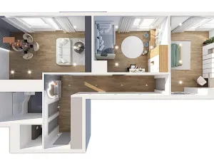 Pronájem bytu 3+kk, Svitavy, Svitavská, 76 m2