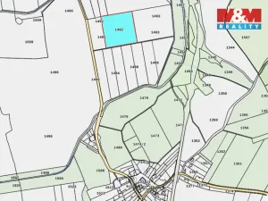 Prodej pole, Velečín, 22902 m2