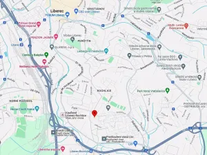 Pronájem bytu 2+kk, Liberec, Dobiášova, 42 m2