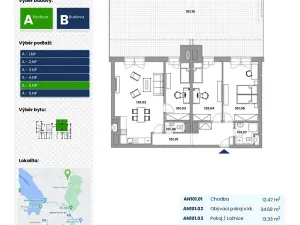 Prodej bytu 4+kk, Brno, Ondrova, 110 m2