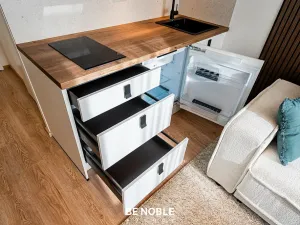 Pronájem bytu 1+kk, Praha - Vršovice, Kubánské náměstí, 21 m2