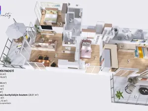 Prodej bytu 4+kk, Brno, Jerlínová, 138 m2