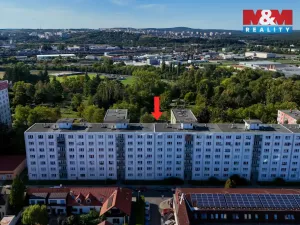 Pronájem bytu 1+1, Plzeň - Doubravka, Železničářská, 41 m2