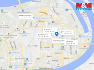 Pronájem kanceláře, Praha - Holešovice, U průhonu, 62 m2