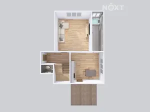 Pronájem rodinného domu, Chuchelná, Kopaniny, 90 m2